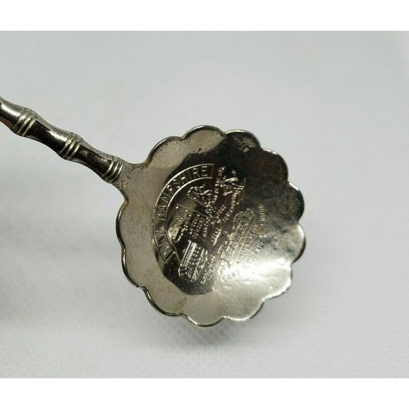 New Hampshire Scallop Shape Collectible Engraved Mini Silver Spoon Home Décor - Picture 9 of 11